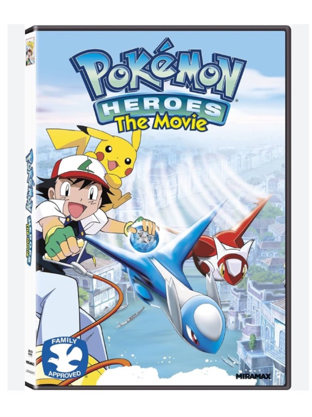 Pokémon Heroes The Movie DVD